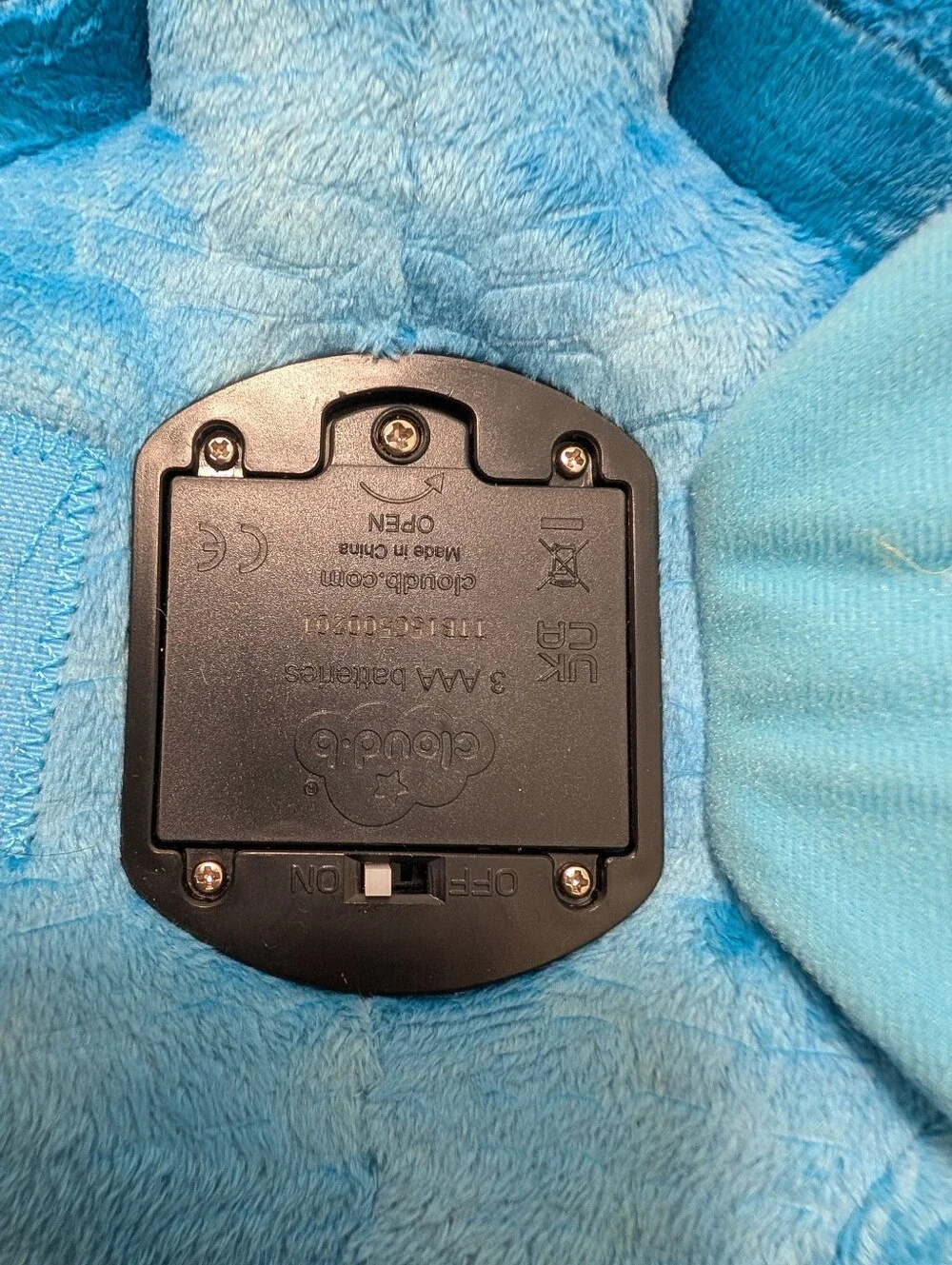 Cloud B Blue Twilight Turtle With Light Up Star Constellation